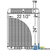 A-104594C2 Radiator CIH 786, 886